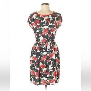Boden Spring Floral Casual Dress Size 8R / UK 12